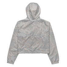 Load image into Gallery viewer, Women’s cropped windbreaker - white accents
