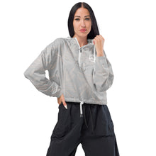 Load image into Gallery viewer, Women’s cropped windbreaker - white accents
